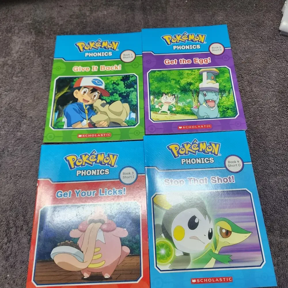 Various Pokemon Books some of the activity books have been used b49